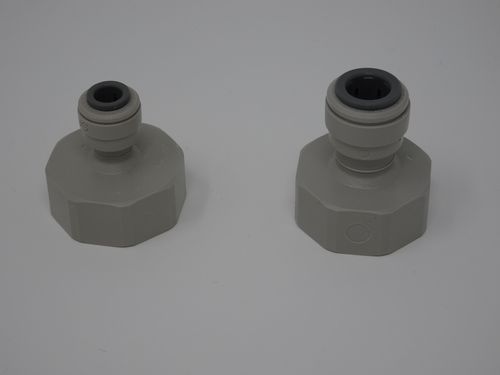 BSP Push Fit Connector 1/4" or 3/8" x 3/4"
